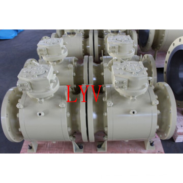 China Trunnion Cast Steel Ball Valve